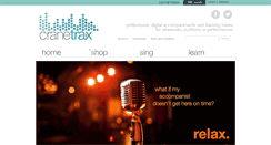 Desktop Screenshot of cranetraxmusic.com